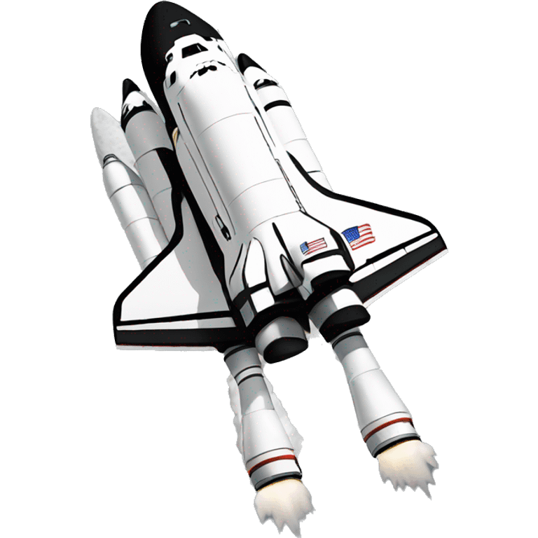 us space shuttle emoji