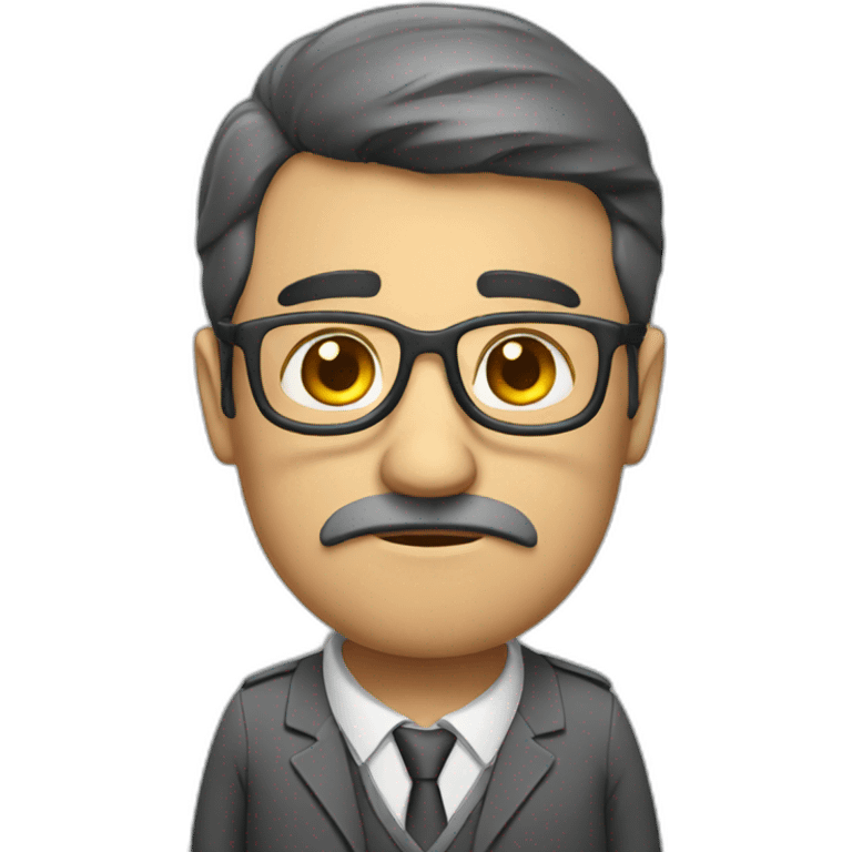 Sad consultant emoji