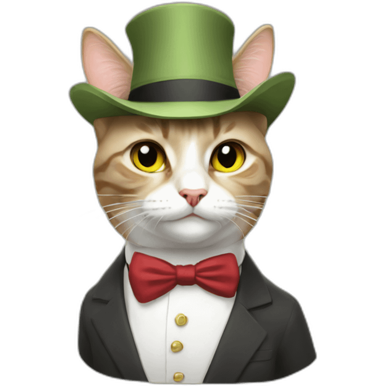 capitalist cat emoji