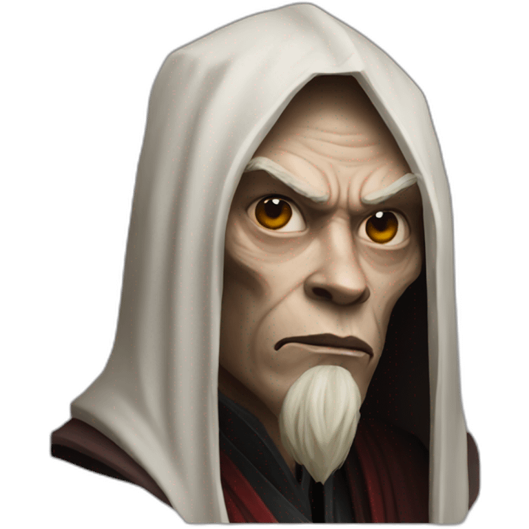 hyperrealist sith jedi in world of warcraft emoji