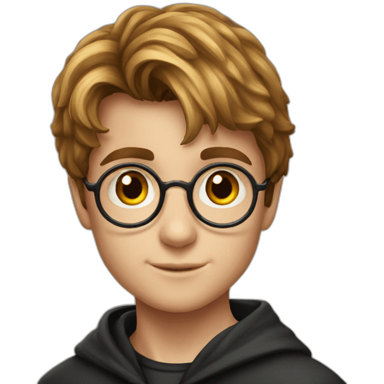 young Harry Potter emoji