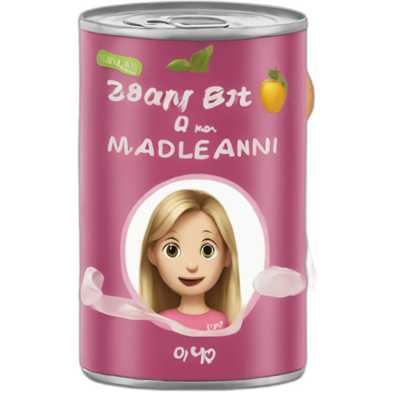 Can of madeleine mccann meat emoji