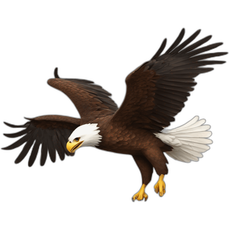 Flying eagle  emoji