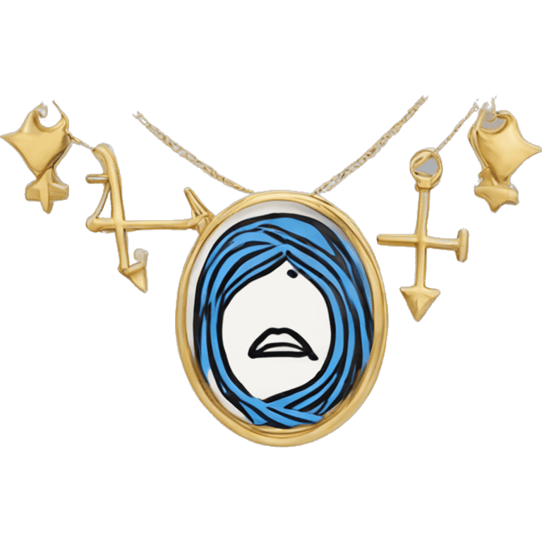 vivienne westwood necklace emoji