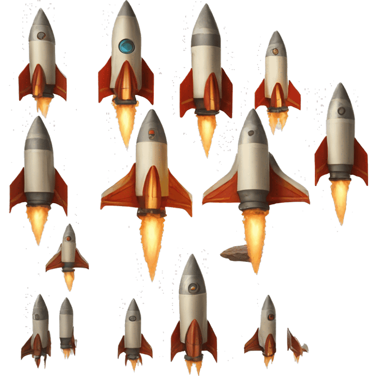 anciet rockets emoji