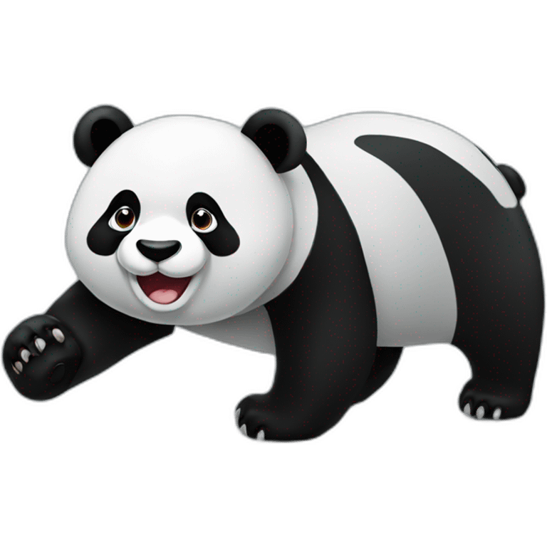 black friday sale panda emoji