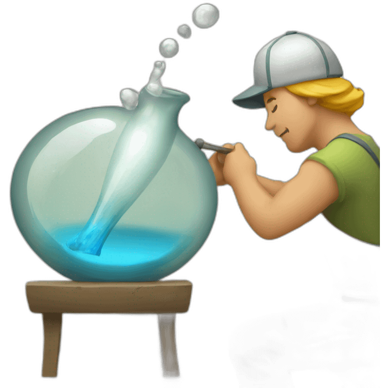 Glass blowing  emoji