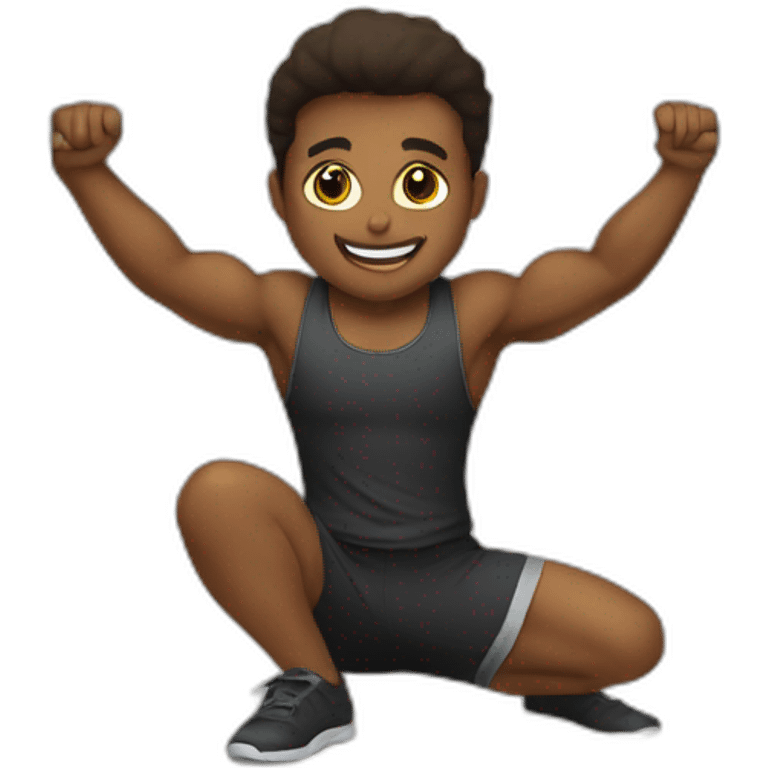 Street workout emoji