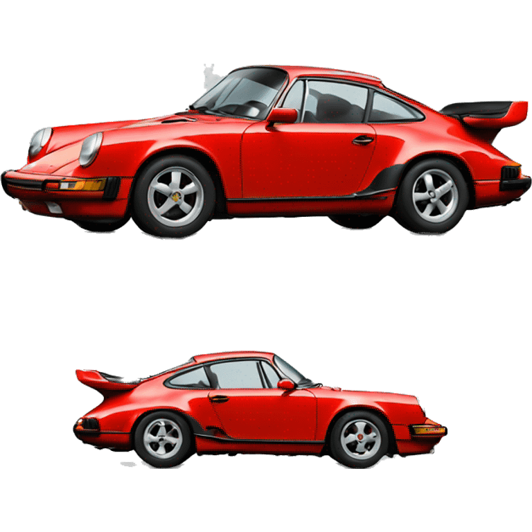 Red Porsche  emoji