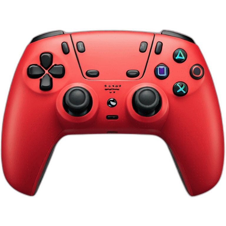 ps5 controller cosmic red color emoji