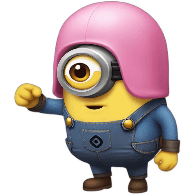 minion and kirby fused emoji