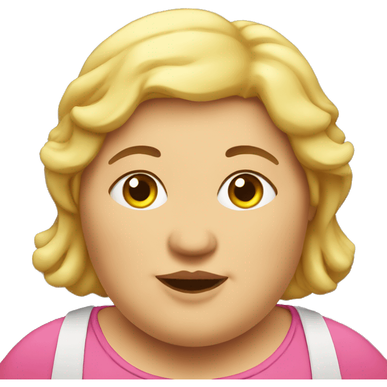 Fat lady emoji