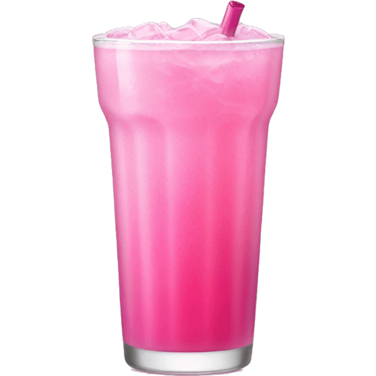 Pink drink emoji