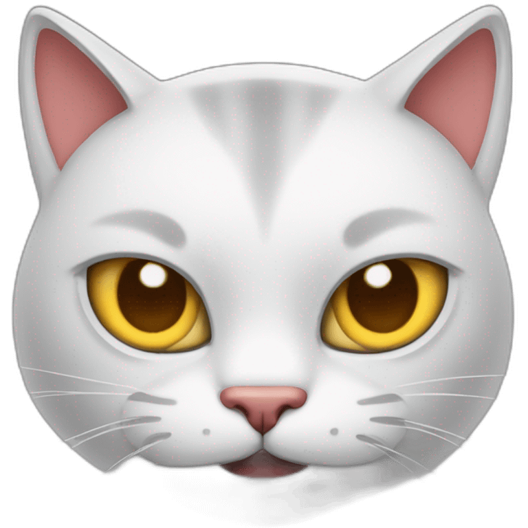 evil cat emoji