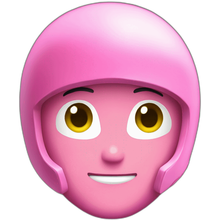 male pink sentai emoji