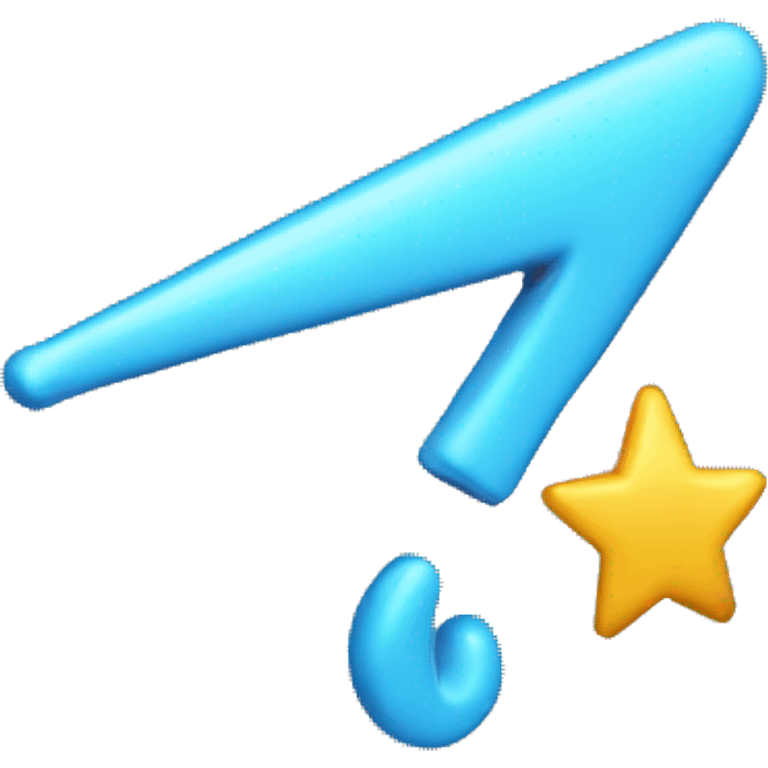 Cursor 3D emoji