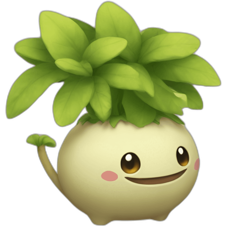 Bulbizarre Pokémon, de type plante emoji