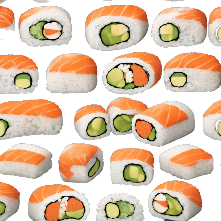 California roll sushi emoji