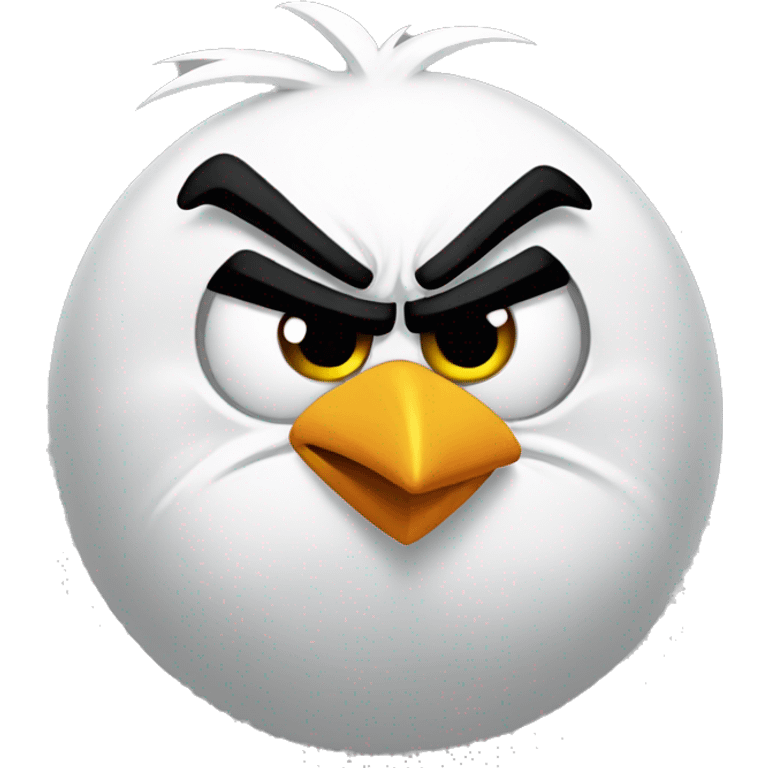 angry bird emoji