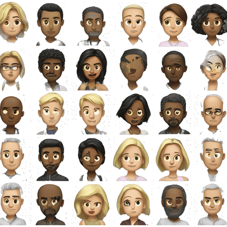 Create characters from white lotus tv show emoji