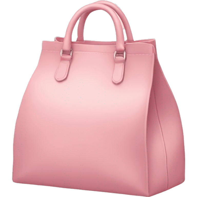 Light pink bag emoji