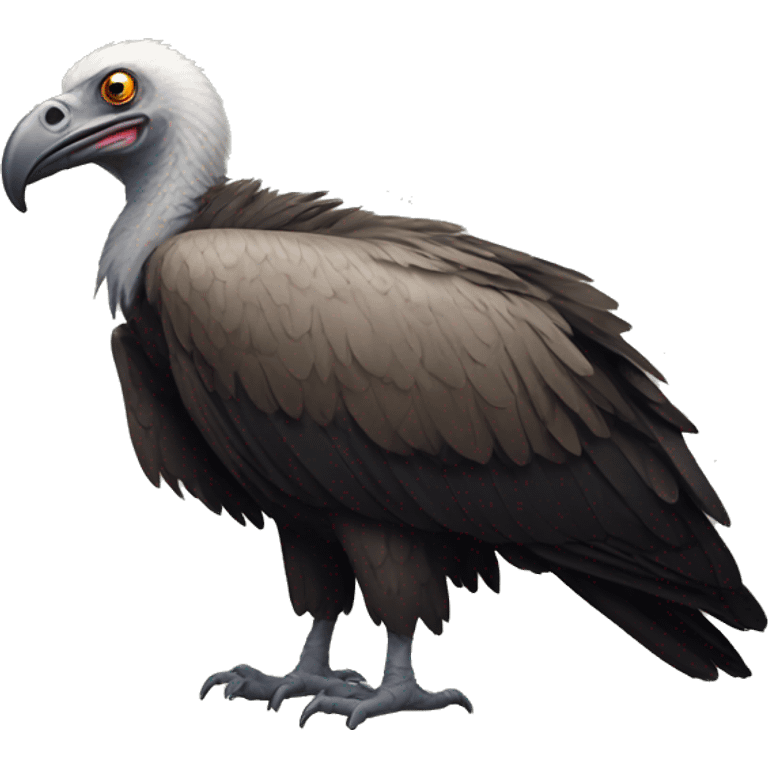 a vulture emoji