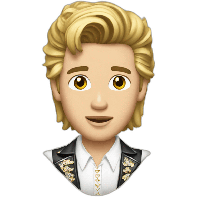 Austin Butler as Elvis Presley emoji