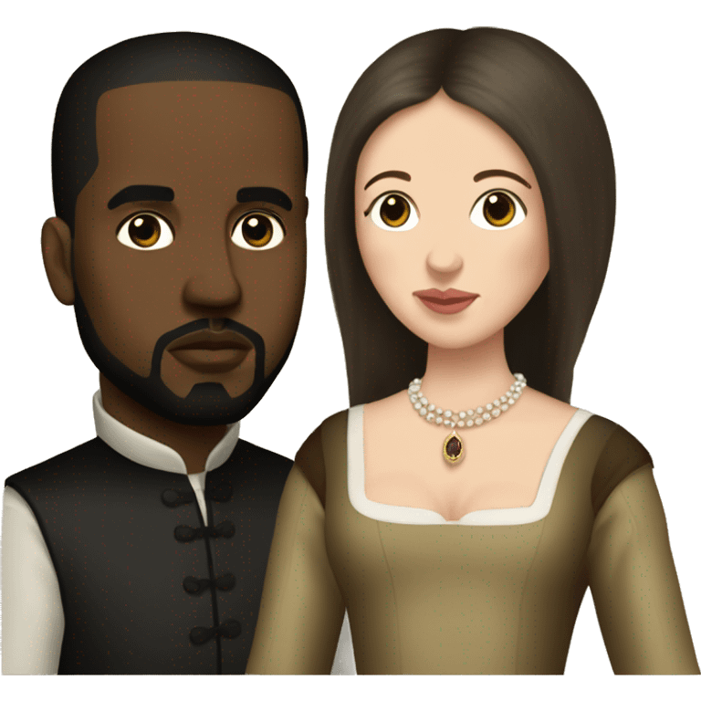 if anne boleyn and kanye west had a baby emoji