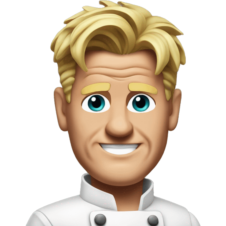 hyperrealistic gordon Ramsey emoji