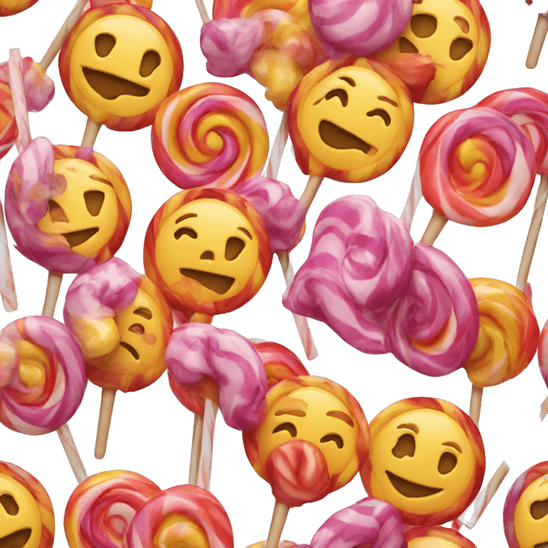 Candy lollipops  emoji