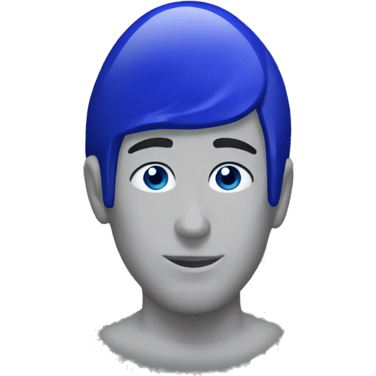 one lapis lazuli oval stone emoji