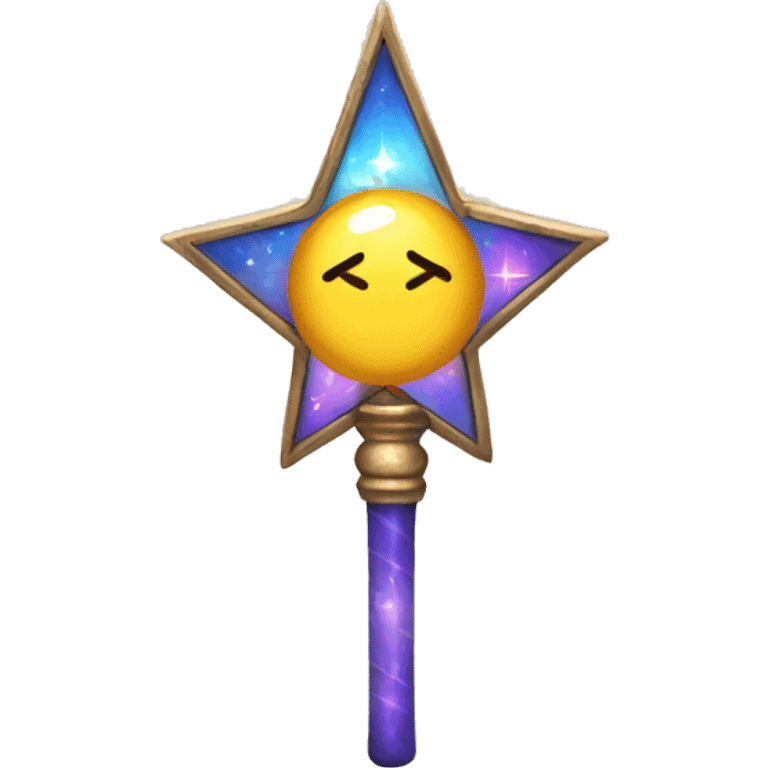 blessed wand emoji