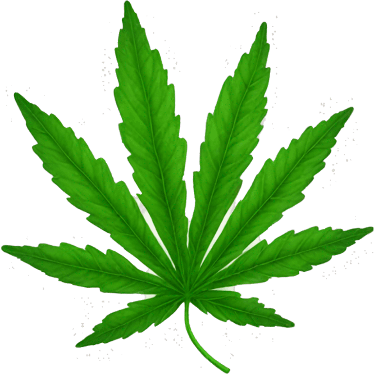 Marajuana leaf  emoji