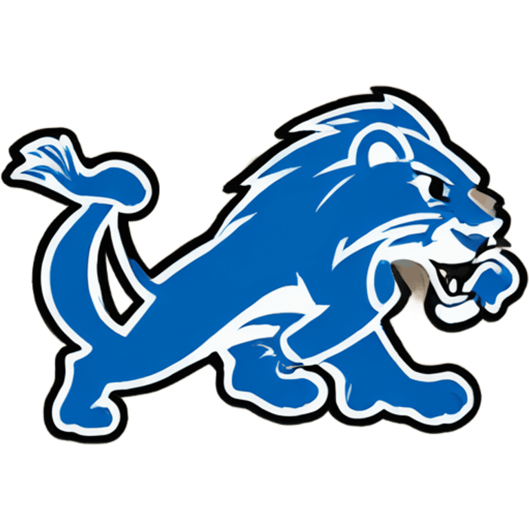 Detroit lions  emoji