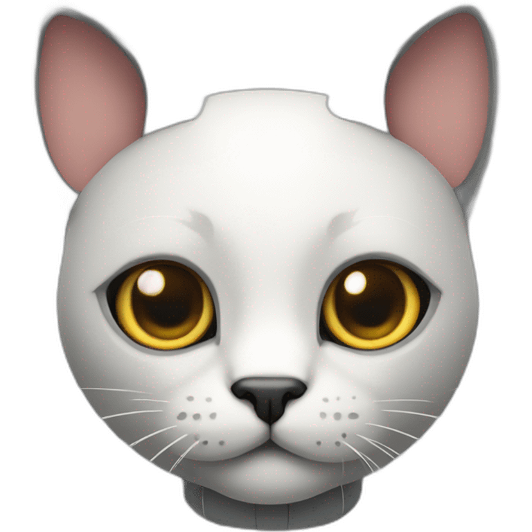 robot cat emoji