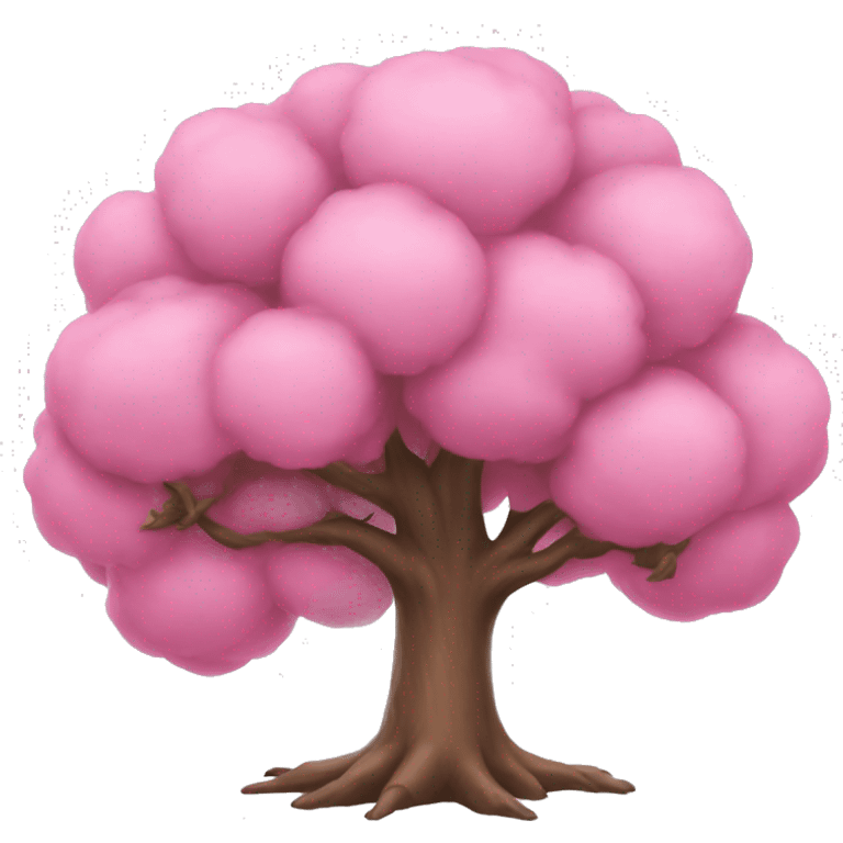 tree pink emoji