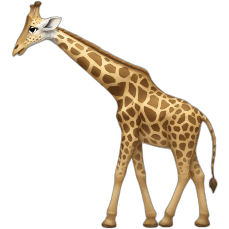 Unr girafe et 2 elephant emoji