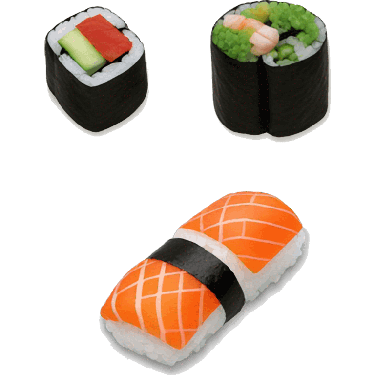 sushi that looks real emoji