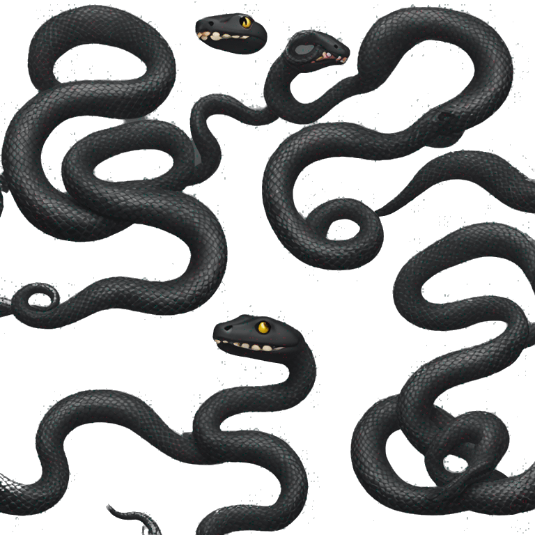 Black Snake emoji