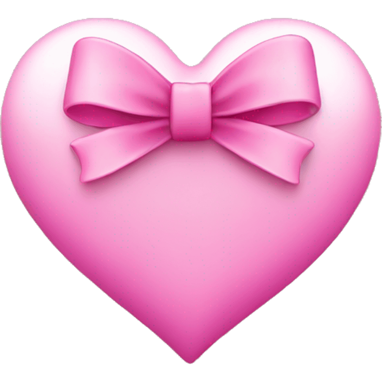 pink heart with bows emoji