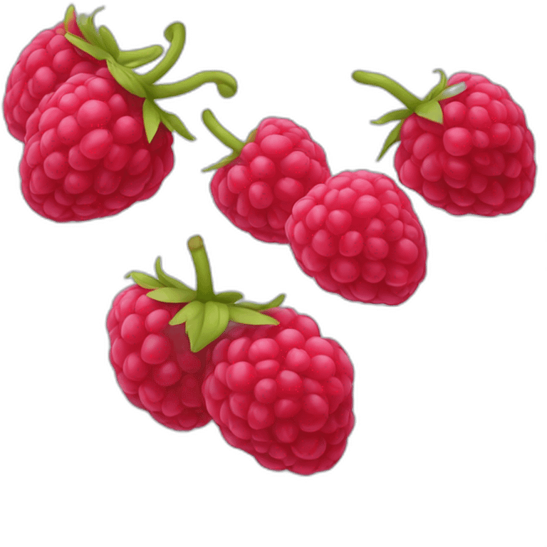 Raspberry emoji