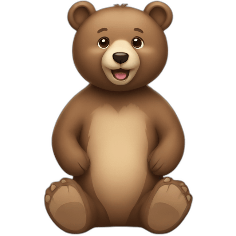 Special needs bear emoji