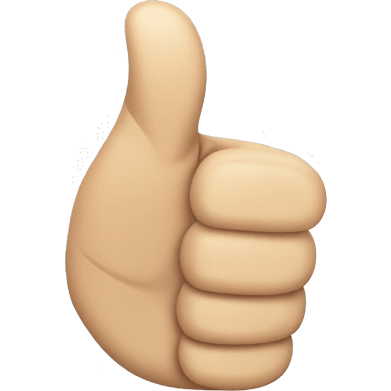 Thumbs up emoji