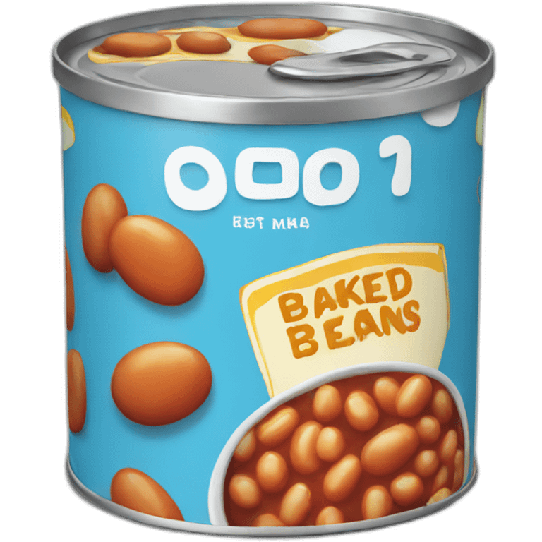 Baked beans tin emoji