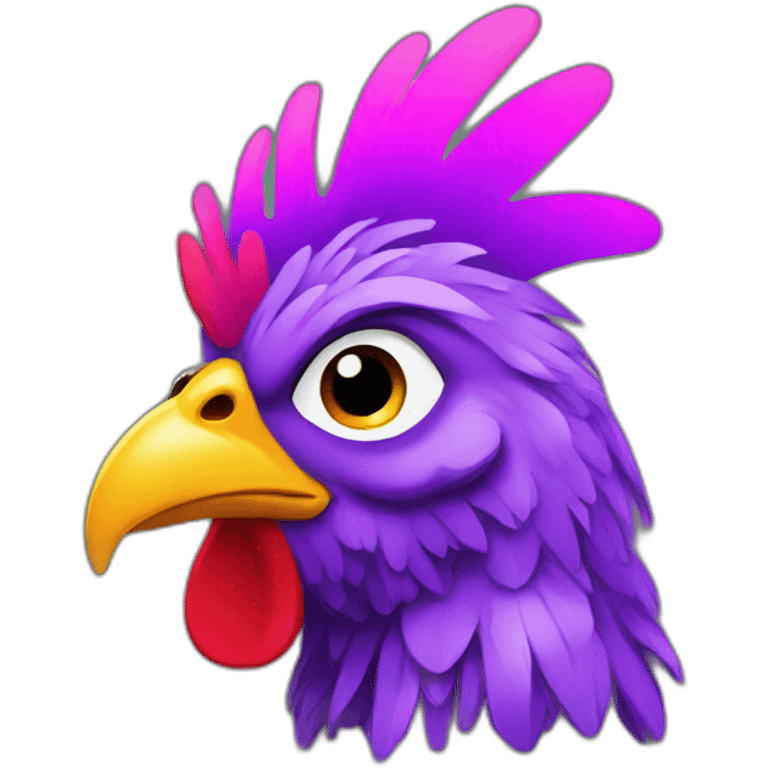 gay chicken streamer emoji