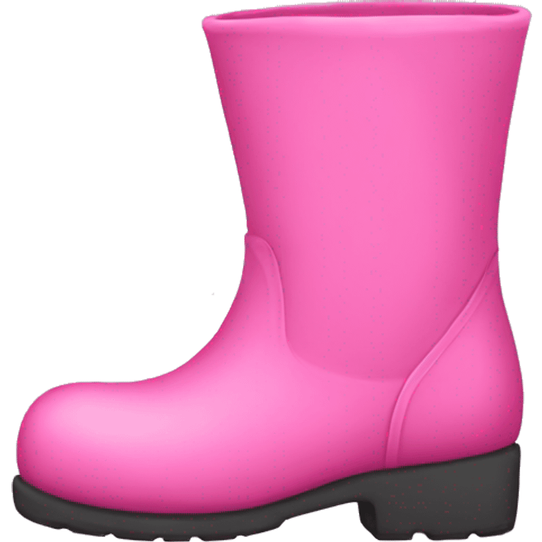 Pink boots emoji