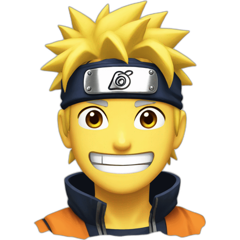 Naruto smile emoji