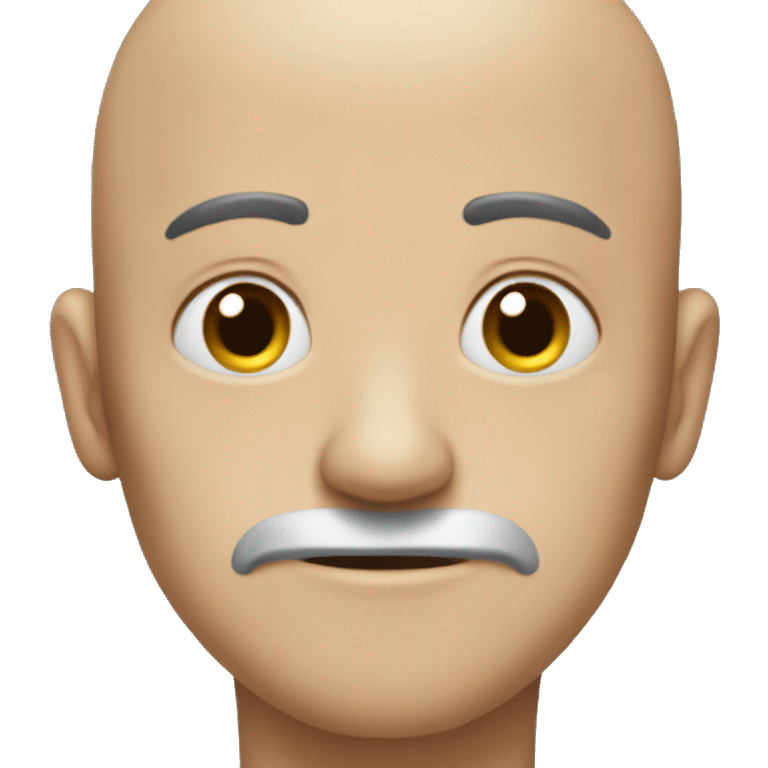 A regular emoji giving the most judgmental side eye￼ emoji