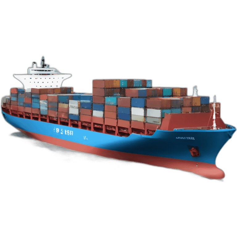 container ship emoji