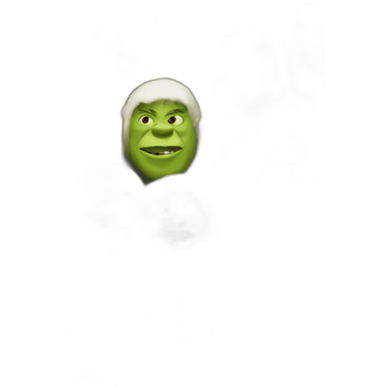 white-shrek emoji